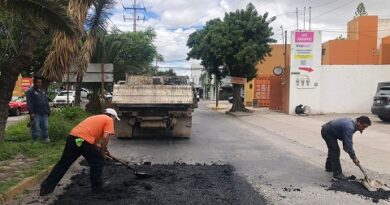 Gobierno de la Capital atiende y programa reportes para rehabilitar las vialidades