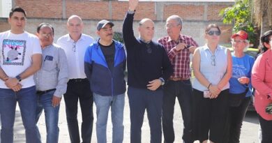 Gobierno de la Capital instala puente peatonal, anunció el Alcalde Enrique Galindo durante el Día de Talacha