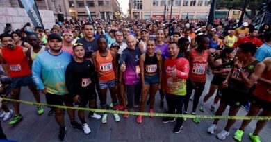 Más de 12 mil atletas recorren la ciudad, en el Medio Maratón de San Luis Capital