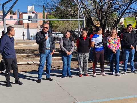 Gobierno de la Capital mejora el entorno del fraccionamiento Morales-Campestre, con el Domingo de Pilas 159