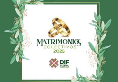 Gobierno Estatal Lanza Convocatoria de Matrimonios Colectivos 2025