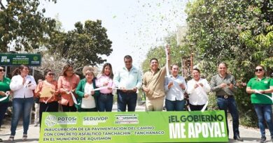 Ricardo Gallardo entrega nuevo camino a Tanchachín en la Huasteca