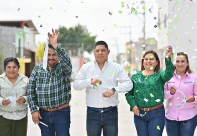 Ricardo Gallardo Inaugura Renovada vialidad en Ciudad Fernández