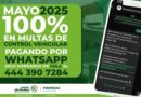 En mayo descuentos en pago de multas de Control Vehicular