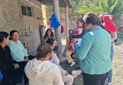 DIF Municipal previene golpes de calor con brigadas de salud en comunidades rurales
