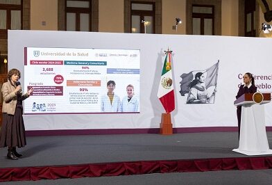 Invita Claudia Sheinbaum a registrarse a la Universidad Nacional  Rosario Castellanos ; el 1 de junio cierra Convocatoria