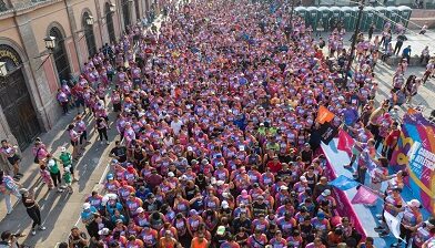 Más de 2 mil corredores hacen un éxito total la 4ta Carrera por la Familia del DIF Municipal