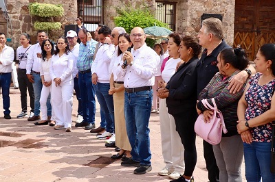 Con trabajo, y más trabajo defenderemos con todo el Centro Histórico: Enrique Galindo