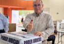 Jornada histórica y en paz, destaca Enrique Galindo tras emitir su voto