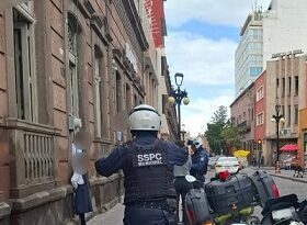 Oficiales de la SSPC de la Capital frustran intento de robo en boutique del Centro Histórico