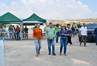Gobernador Ricardo Gallardo supervisa avance de  la Vía  Alterna