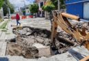 INTERAPAS continúa los trabajos de reparación en la colonia Colorines