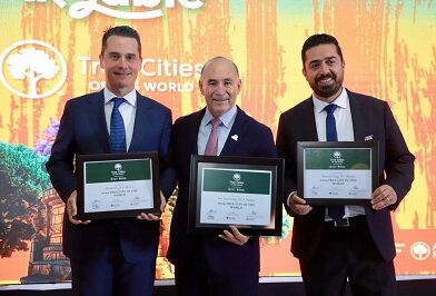 San Luis Capital recibe por tercer año consecutivo el distintivo internacional “Ciudad Árbol del Mundo”