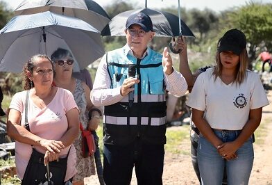 Alcalde Galindo transforma basurero clandestino en espacio social, con programa “Ecología Táctica”