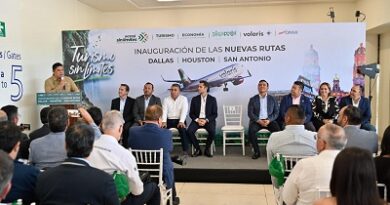 Ricardo Gallardo Inaugura tres nuevas conexiones aéreas