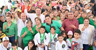 Ricardo Gallardo entrega área Deportiva a Familias de 3 municipios