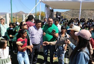 Gobierno Estatal avanza en la rehabilitación de área  recreativo en Tierra Nueva