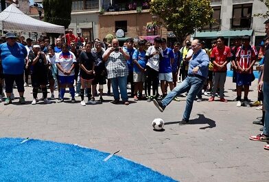 Con deporte y esperanza, el Alcalde Galindo abre las canchas a la juventud vulnerable
