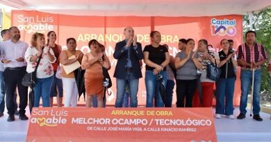 Vecinas de Plan Ponciano Arriaga agradecen al alcalde Enrique Galindo por la pavimentación en su colonia