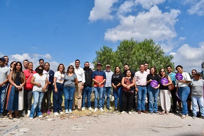 Gobierno de la Capital remedia tiradero clandestino en Camino Real a Guanajuato