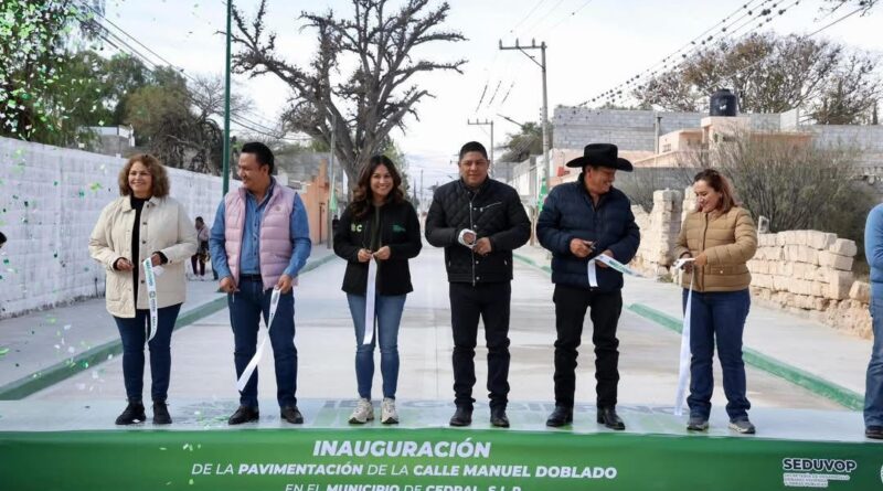 Obras sin límites transforman  el Altiplano Potosino