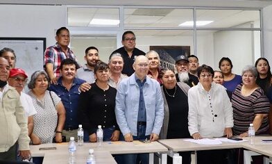 Acuerda Alcalde, Enrique Galindo con tianguistas modernización y profesionalización de los mercados sobre ruedas