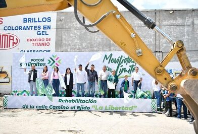 Para una movilidad sin límites, arranca Ricardo Gallardo obra con impacto a tres Municipios Metropolitanos