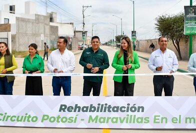 Ricardo Gallardo impulsa movilidad sin limites  con nuevo Circuito Mexquitic