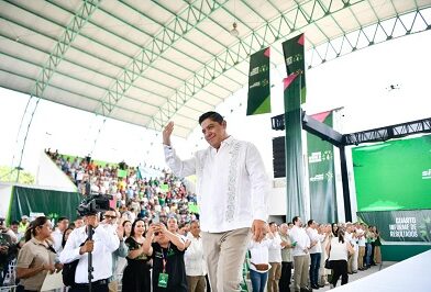 Más apoyo sin límites reafirma Ricardo Gallardo en el Informe desde Tamazunchale
