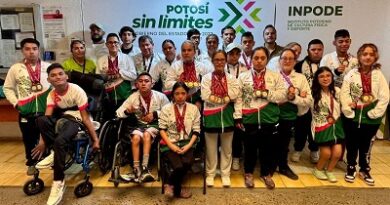 San Luis logra 37 medallas en Paranatación durante Paralimpiada Nacional