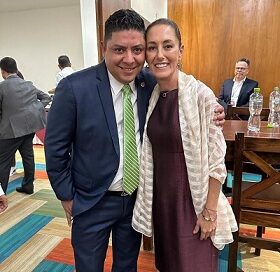 Reconoce Ricardo Gallardo trabajo de Claudia Sheinbaum en su primer año de gestión