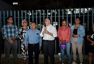 Con Alumbrado Táctico, Gobierno de la Capital refuerza seguridad en avenida Zapata y Tomasa Esteves