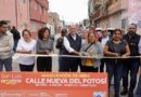 Cumple Gobierno de la Capital al inaugurar renovadas vialidades en la zona norte de SLP
