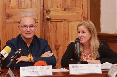 Estrechan relaciones San Luis Capital y EUA para intercambios económicos, culturales y académicos