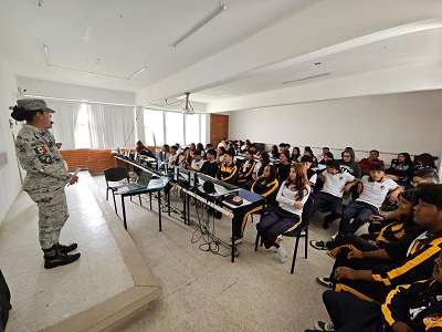 Continúan acciones de prevención en planteles del Sistema Educativo Municipal de SLP