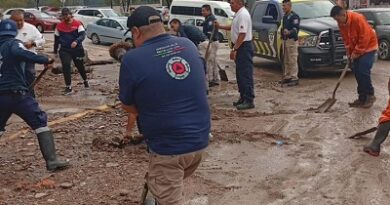 SSPC de la Capital despliega personal operativo para auxiliar a la ciudadanía ante lluvias de este lunes