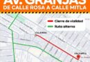 Cierre parcial en avenida Granjas por trabajos de rehabilitación en Industrial Aviación