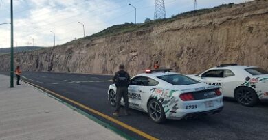 Tramo Federal de Vía Alterna presenta desprendimiento