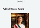 Water Environment Federation entrega el Premio a los Funcionarios Públicos a la Presidenta de México, Claudia Sheinbaum Pardo
