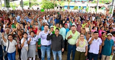 Ricardo Gallardo construye obras sin limites en la Huasteca  Sur