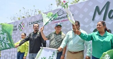Ricardo Gallardo entregará camino Santa María Picula en octubre