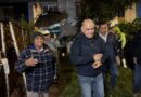 Alcalde Enrique Galindo Ceballos realiza inspección nocturna por lluvias en la Capital