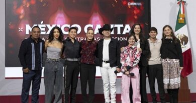 Presidenta Claudia Sheinbaum anuncia Gira de “Mexico Canta” para promover música sin apología a la violencia ni al consumo de drogas