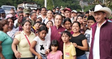 Informa Presidenta Claudia Sheinbaum inicio de Censo y Apertura parcial de camino en Huehuetla, Hidalgo