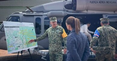 Presidenta Claudia Sheinbaum recorre zonas afectadas por lluvias en Puebla y Veracruz