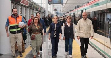 A finales de enero de 2026 se podrá usar el Tren “El Insurgente” de Toluca a Observatorio:Presidenta Claudia Sheinbuam A finales de enero de 2026 se podrá usar el Tren “El Insurgente” de Toluca a Observatorio:Presidenta Claudia Sheinbuam