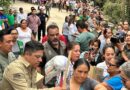 Ricardo Gallardo entrega apoyos en Axtla , arriban camiones con electrodomésticos
