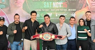 Box Internacional en  la  Arena Potosí: Espinoza VS. Khegai
