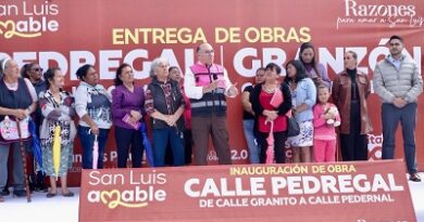 Alcalde Enrique Galindo entrega nuevas vialidades en la colonia Plan de Ayala