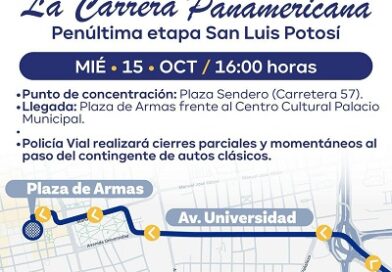 La Carrera Panamericana regresa a San Luis Capital este miércoles